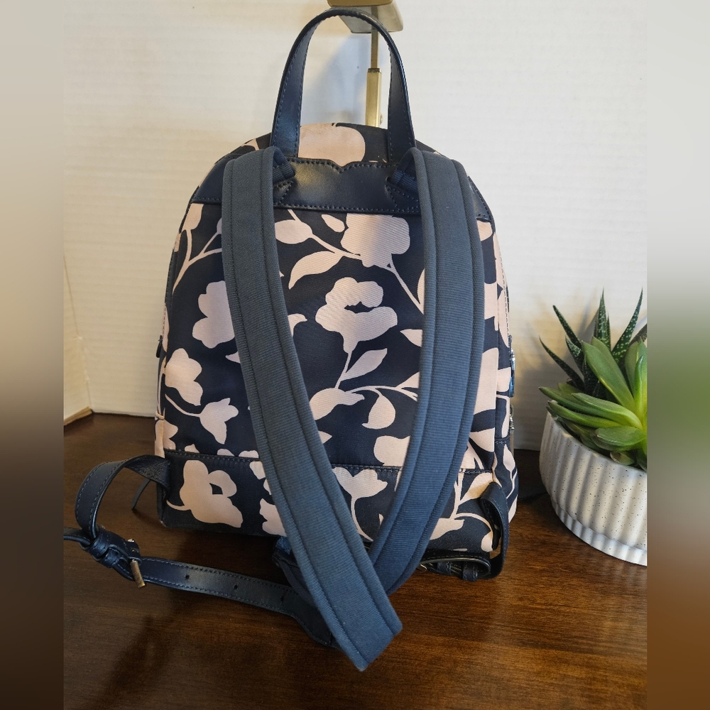 Kate Spade Karissa Garden Vine Nylon Medium Backpack - Picture 2 of 11